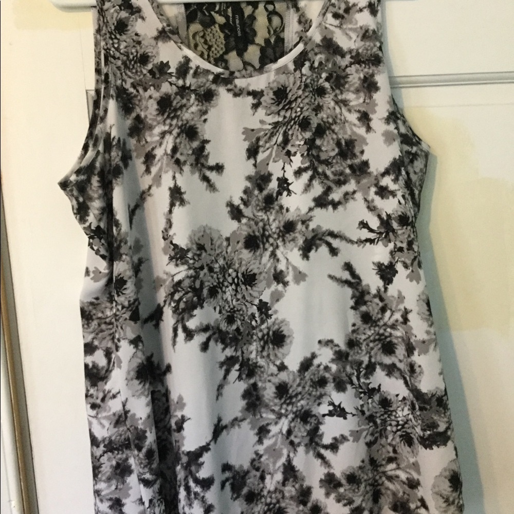 Maurice’s B&W Blouse